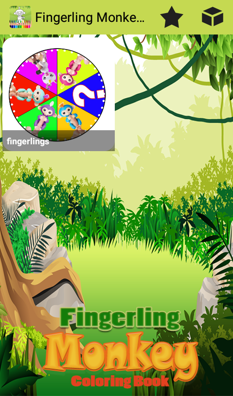 Fingerling Monkeys Coloring Book截图5