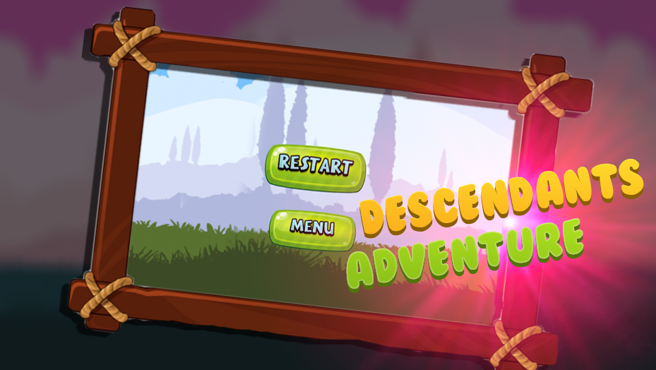 Mal Run Descendants Adventure截图1