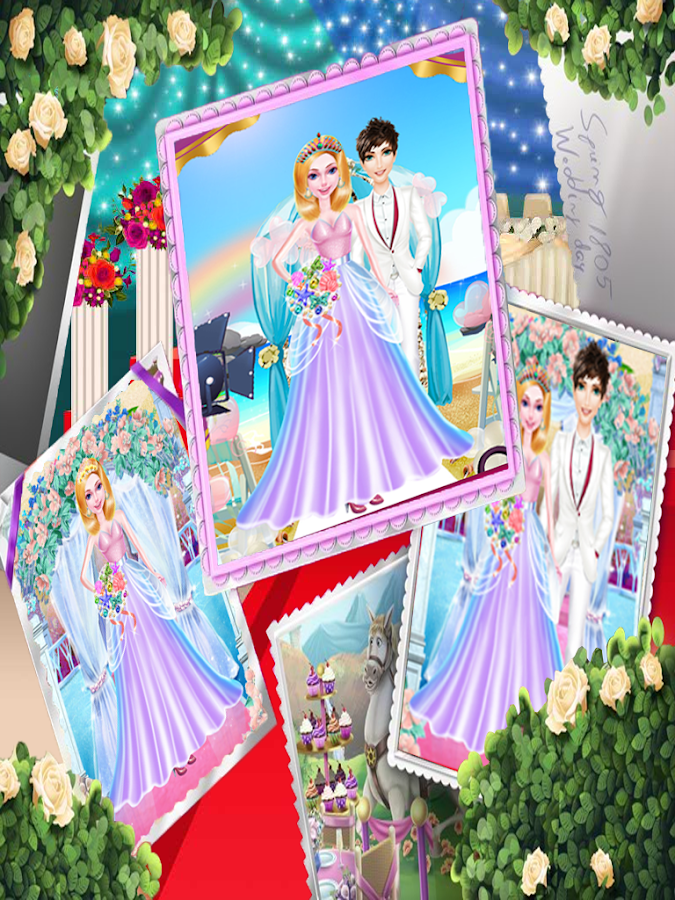 Angel Wedding: Royal Princess Makeup Salon Games截图1
