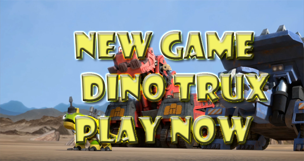 Machine Dino Super trux Adventure Game截图2