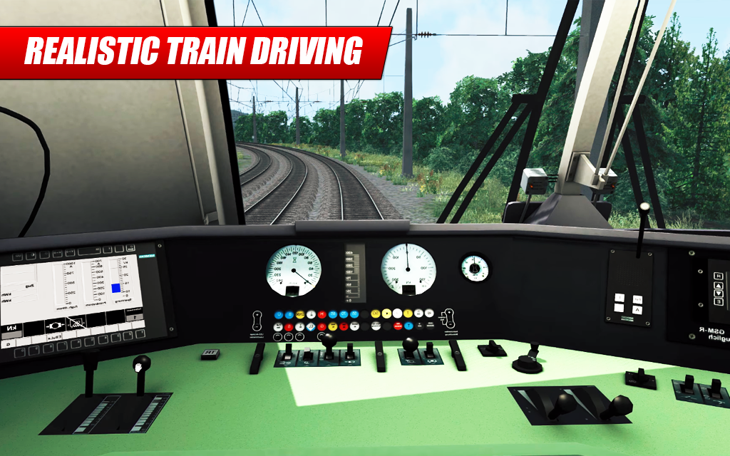 Impossible Euro : Train Simulator 2018 Driving 3D截图4