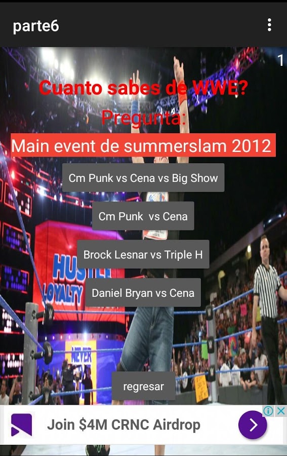 Quiz de WWE en español截图3