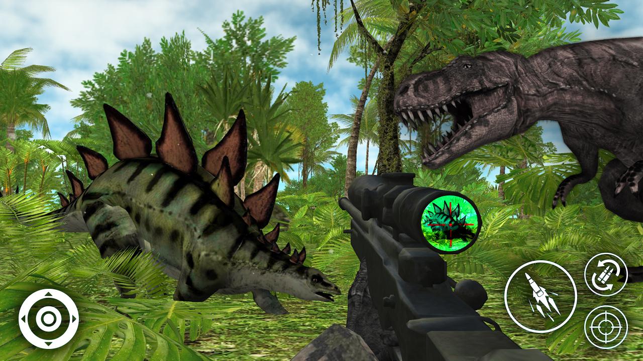 Dinosaur Hunting 3D Free Sniper Safari Adventure截图2