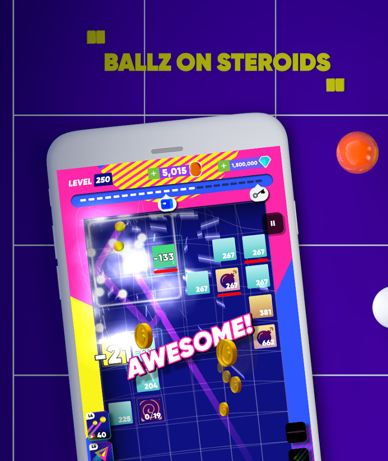 Brick Breaker Ball Quest - Space Arcade Puzzle截图5