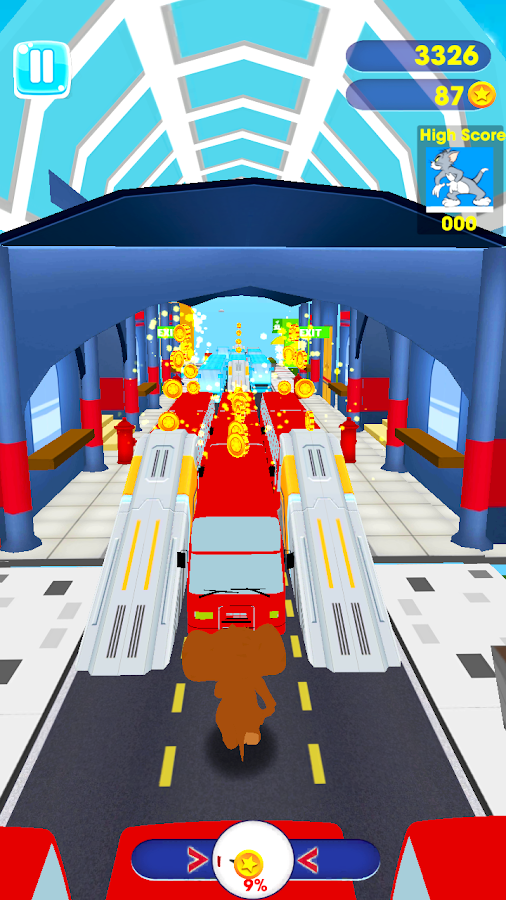 Subway Super Rush : Jerry Escape截图1