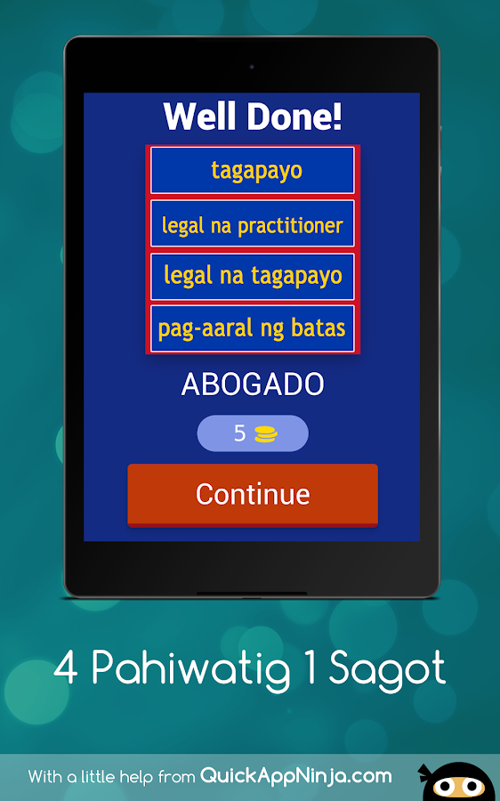 4 Clues 1 Word (TAGALOG)截图3