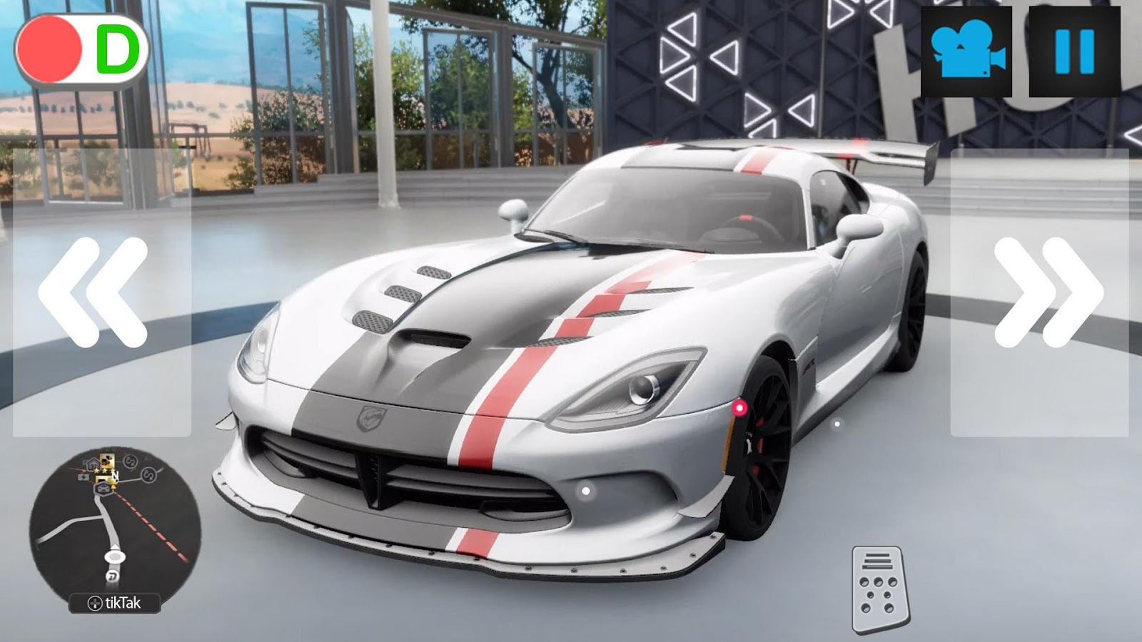 City Driver Dodge Viper Simulator截图3