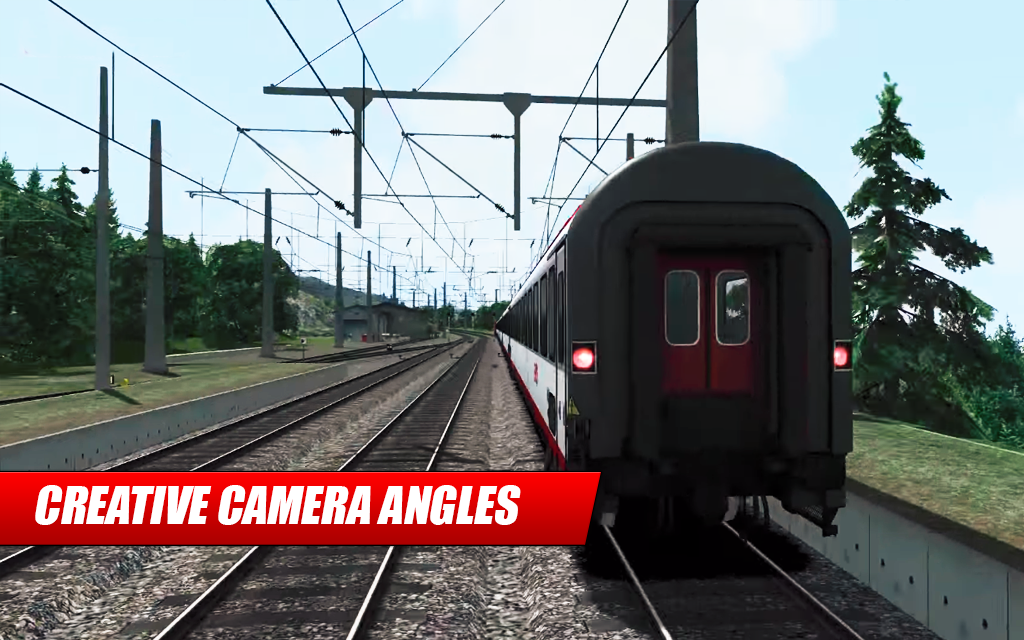 Impossible Euro : Train Simulator 2018 Driving 3D截图3