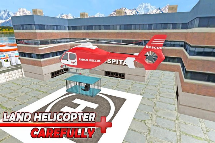 Animal Rescue: Army Helicopter截图5