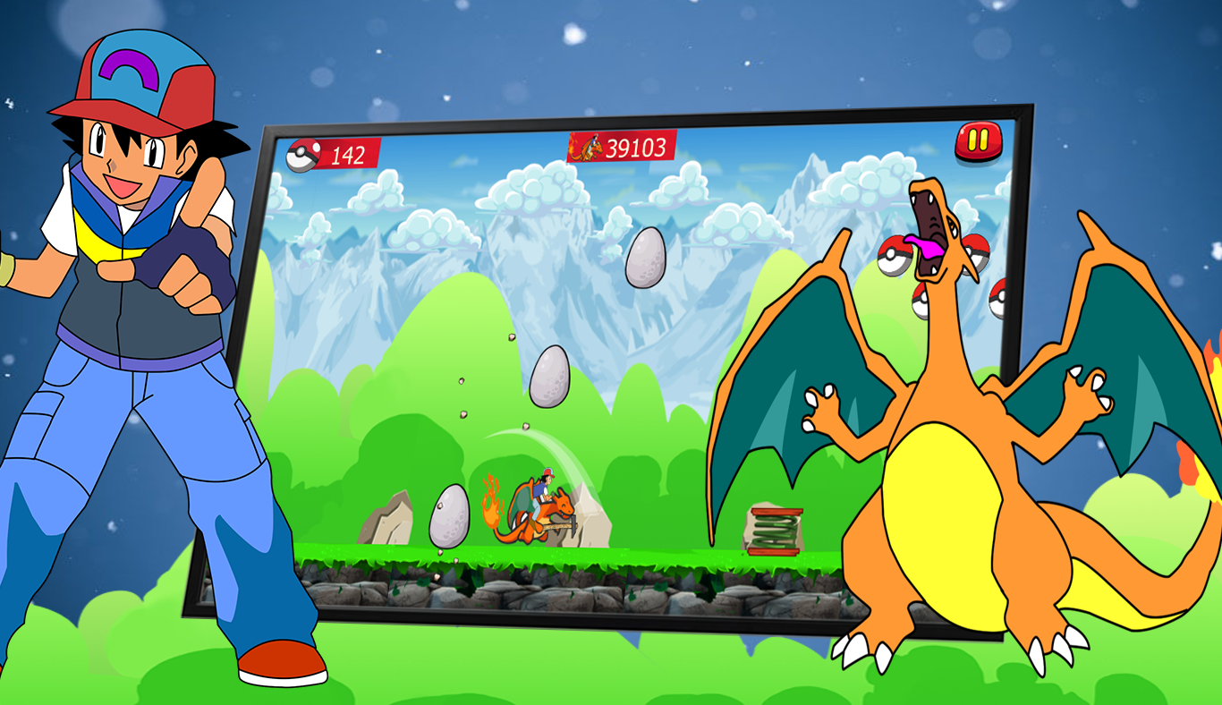 Charizard And Super Ash Adventures截图1