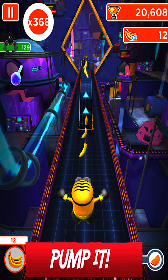 Super Minion Banana : Run, Jump and Rush截图5