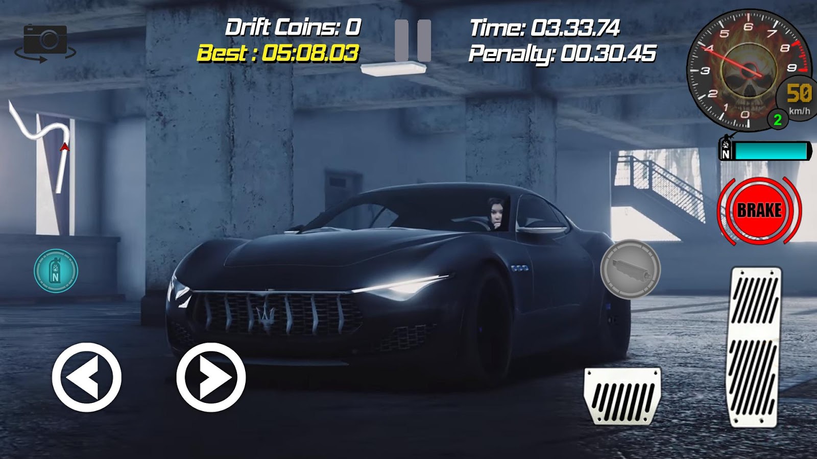 Drift Racing Maserati Simulator Game截图1