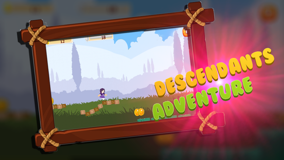 Mal Run Descendants Adventure截图2