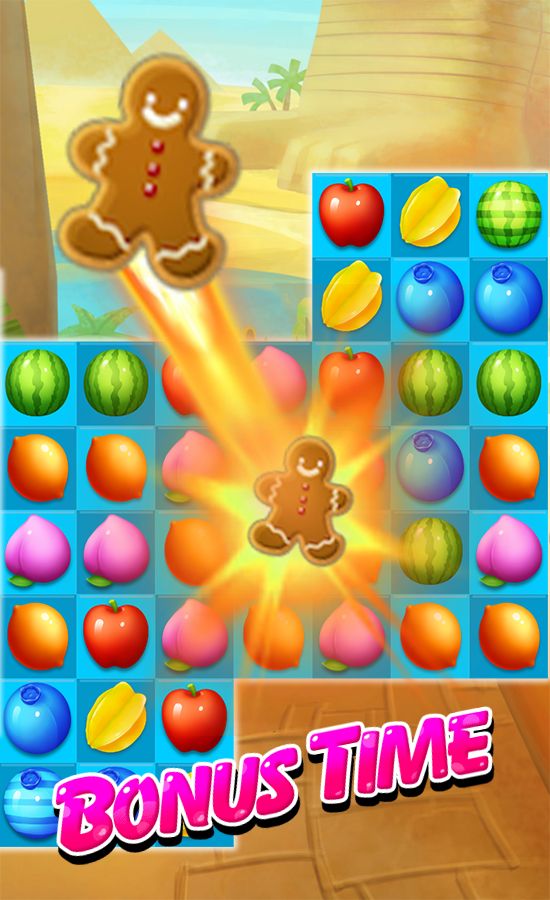 Crop Fruit Pop Match 3截图2