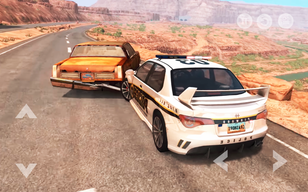 Police Car: Simulator Crime Patrol Driving Game 3D截图4