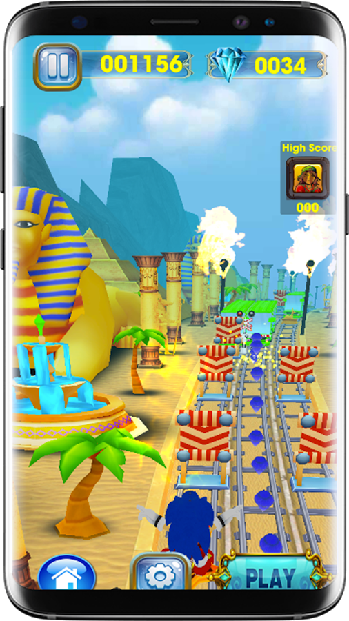 Subway Sonic Run Adventures Jungle Temple Run 3D截图4