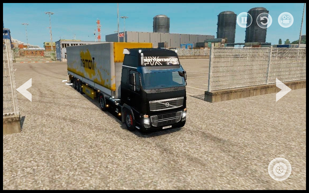 Euro Truck : Cargo Delivery Driving Simulator 3D截图1