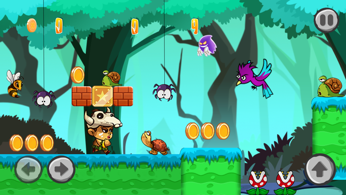 Jungle Story - Jungle adventure - super jungle run截图2