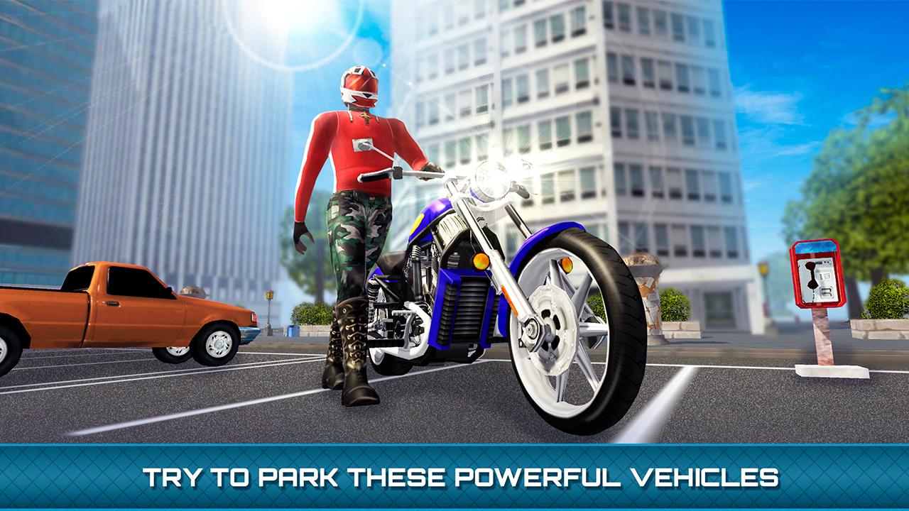 Motor Bike Parking Master Game - Parking Challenge截图4