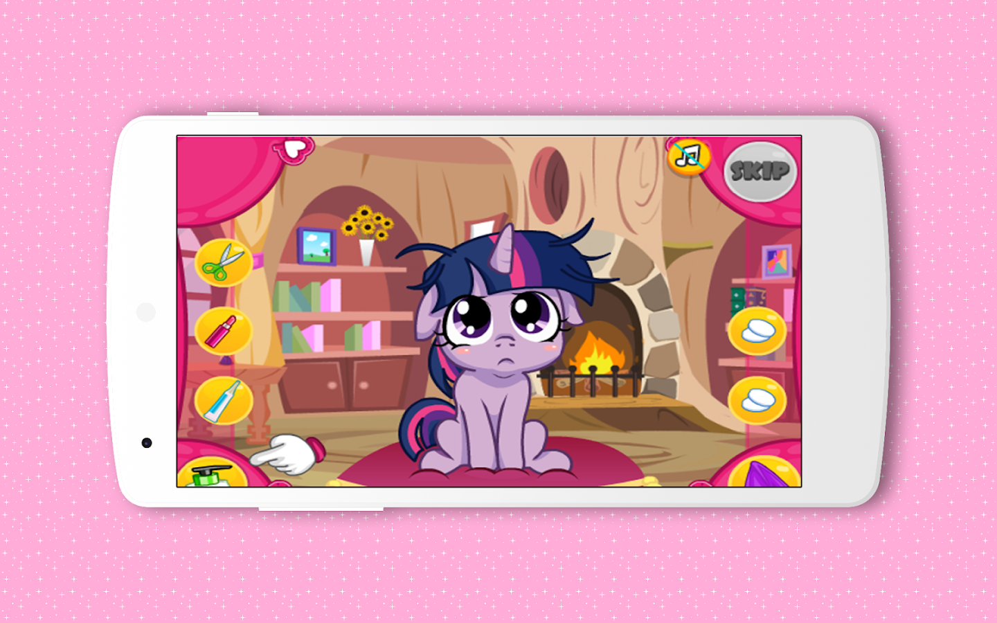 Little Pony Prom Makeup - free games截图3