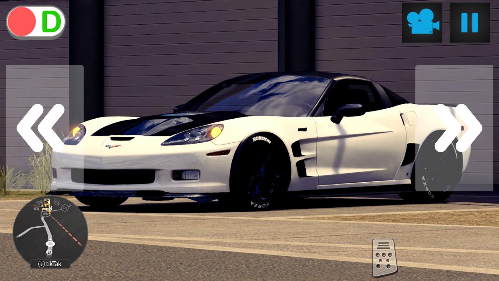 City Driver Corvette ZR1 Simulator截图3