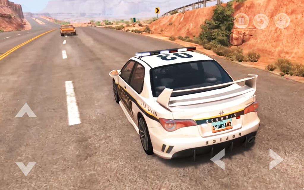 Police Car: Simulator Crime Patrol Driving Game 3D截图1