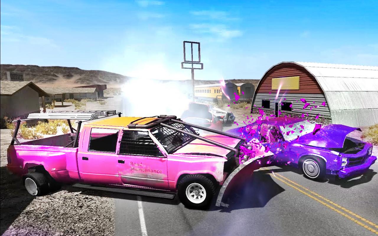 Extreme Car Crash Simulator: Beam Car Engine Smash截图4