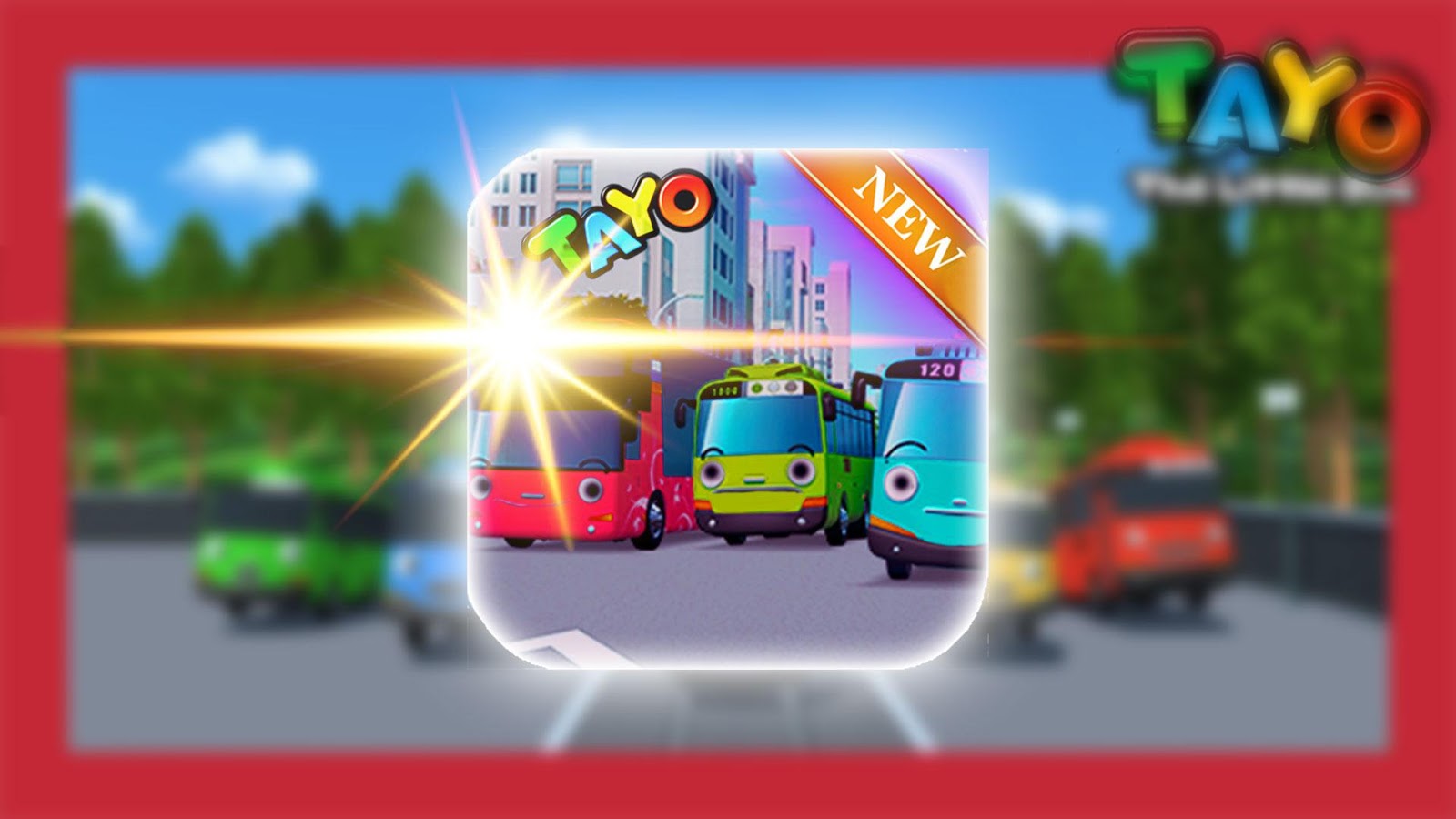 New tayo bus Racing games截图2