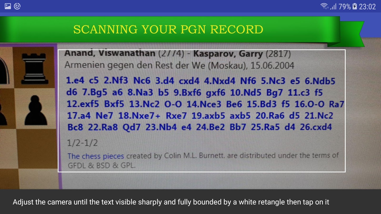 Chess PGN Scanner截图5