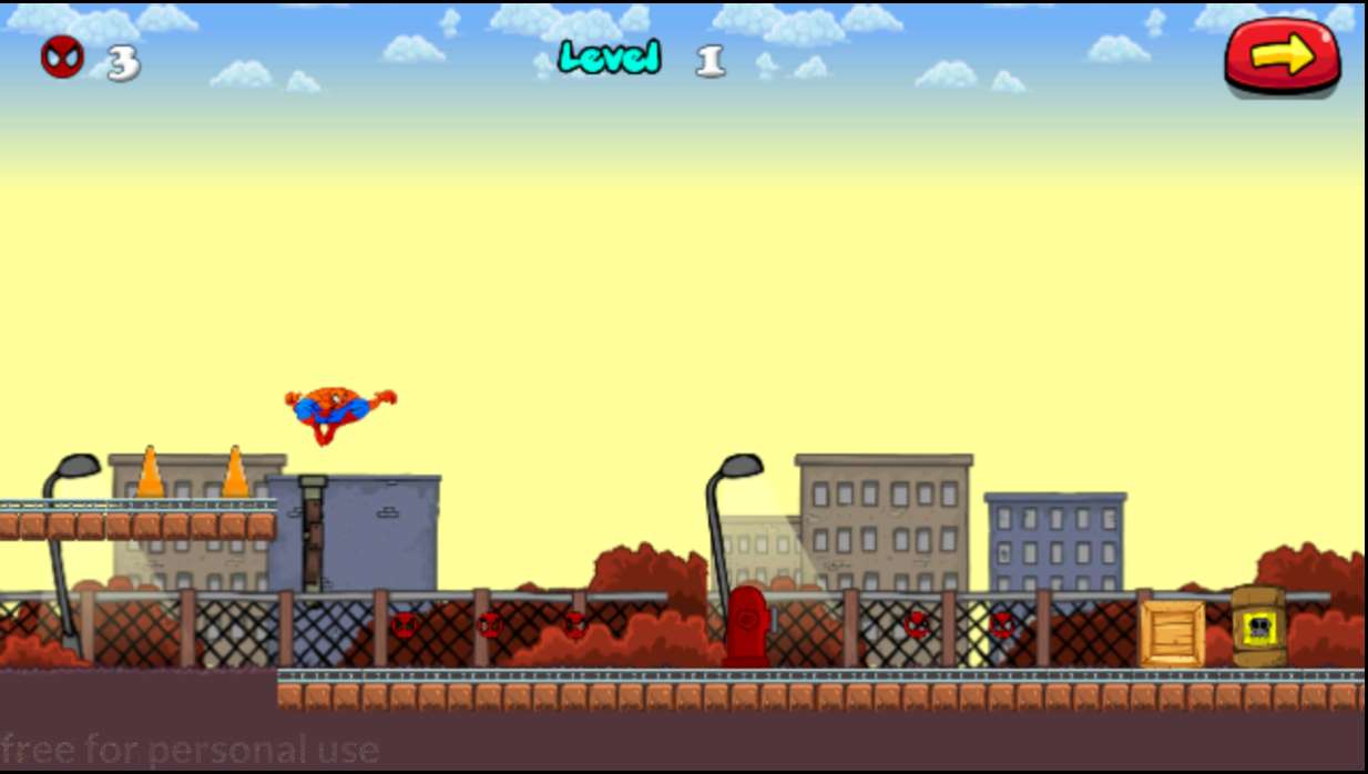 Spiderman Run 2截图2