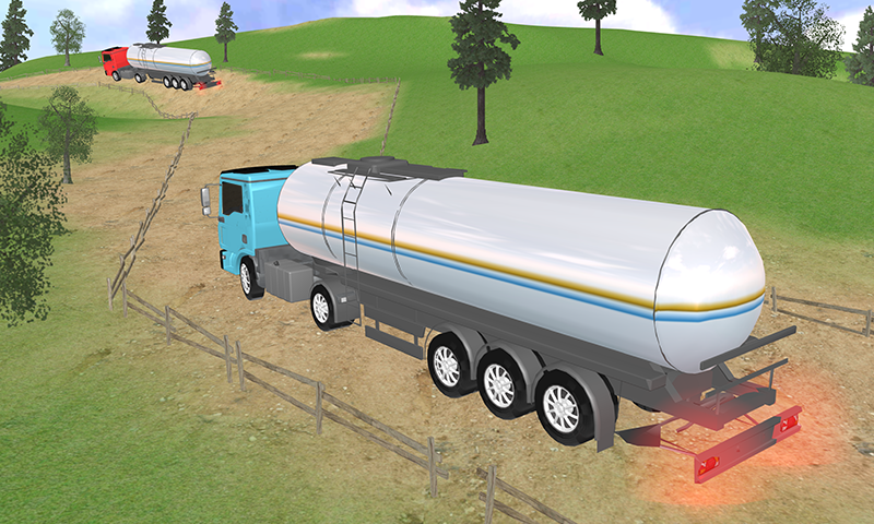 Oil Tanker Transport Truck Game截图5