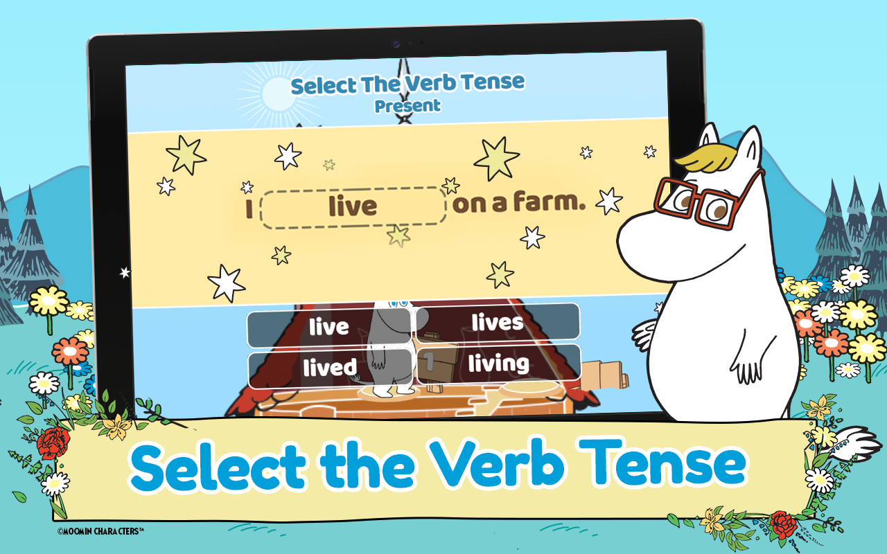 Moomin Verbs for Kids截图4