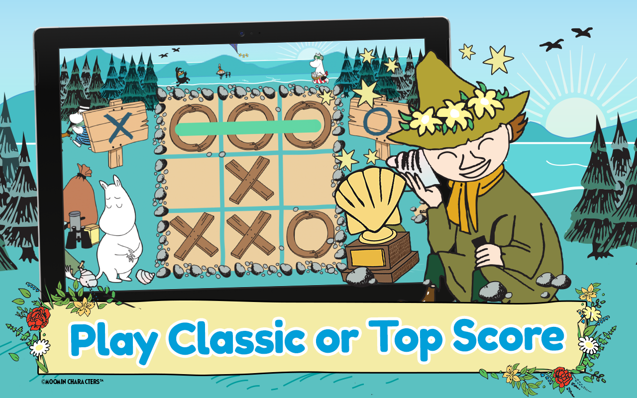 Moomin Tic Tac Toe for Kids截图3