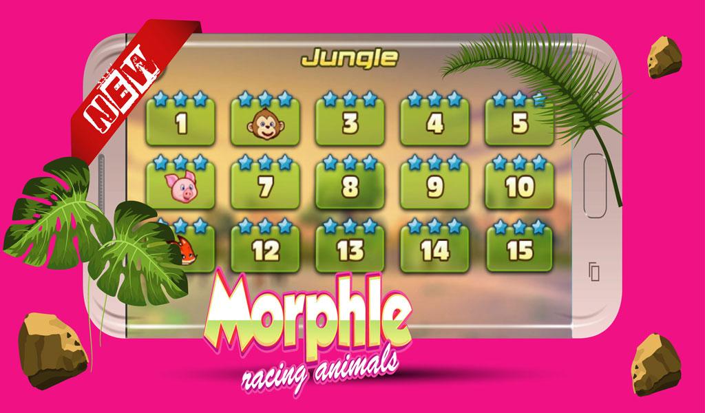 Morphle And Animals Racing For Kids截图3