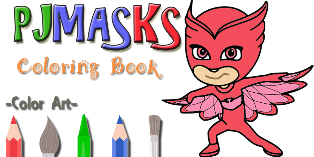 PJ Masks Coloring book - Coloring PJ Masks截图2