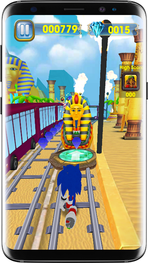 Subway Sonic Run Adventures Jungle Temple Run 3D截图5