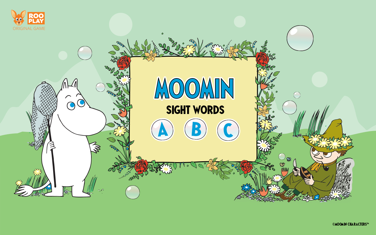 Moomin Sight Words截图5