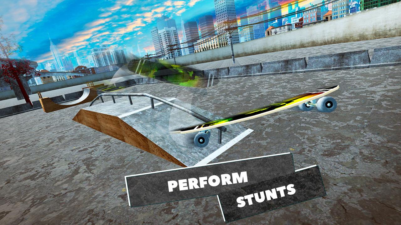 True Touchgrind Skate Board 3D截图3