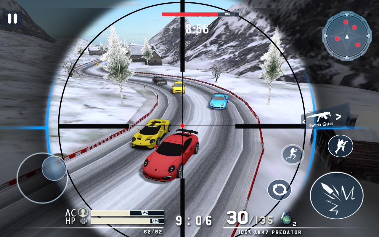 Traffic Sniper City Shooter截图4