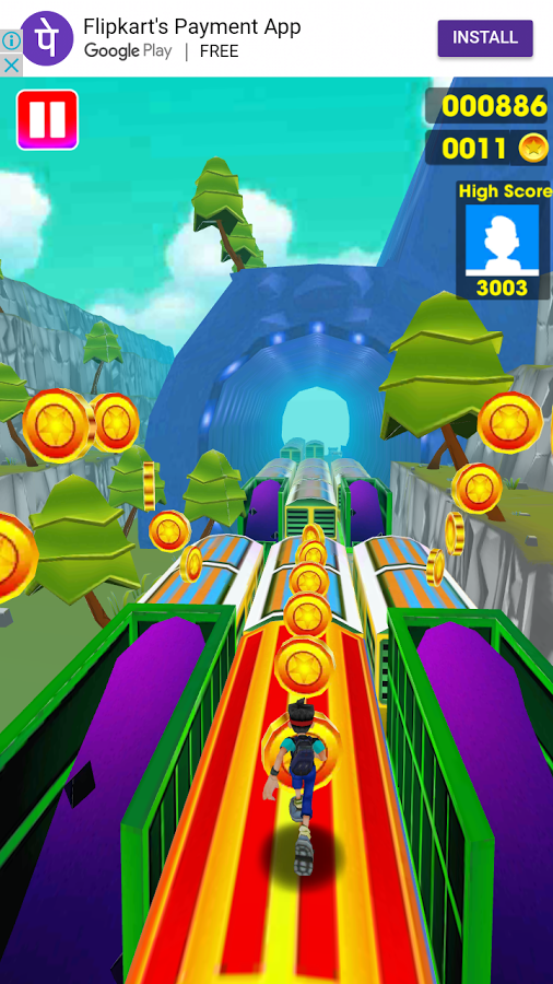 Train Surf : Fast Run 2018截图2