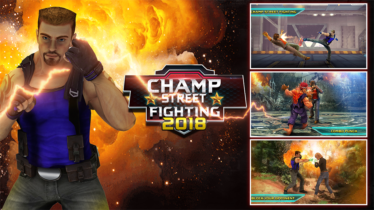 Champ Street Fighting Games for Free: Karate Champ截图2