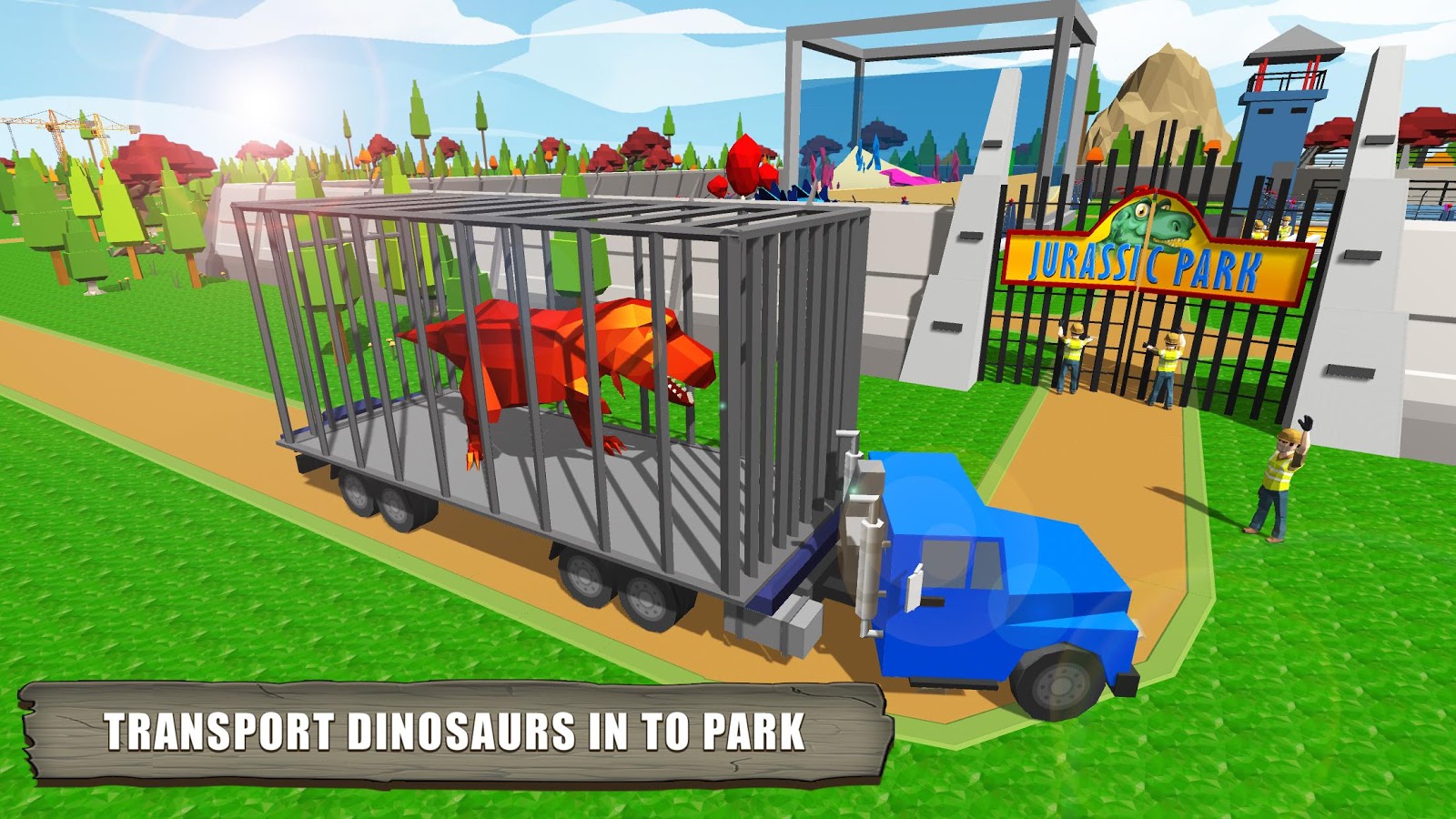 Jurassic Dinosaur Park Craft: Dino World截图3