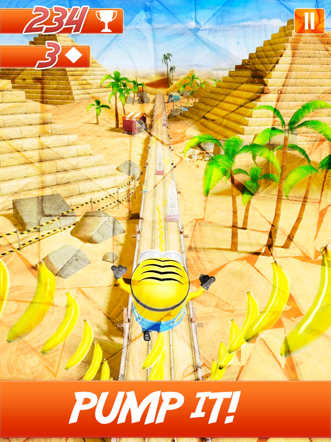 Super Minion Banana Adventure rush:subway surfing截图4