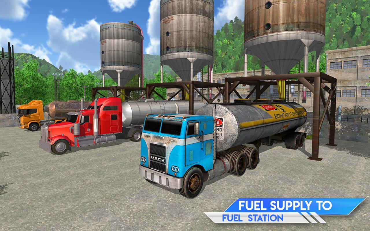 Oil Tanker Truck Transporter Simulator: Hill Cargo截图4