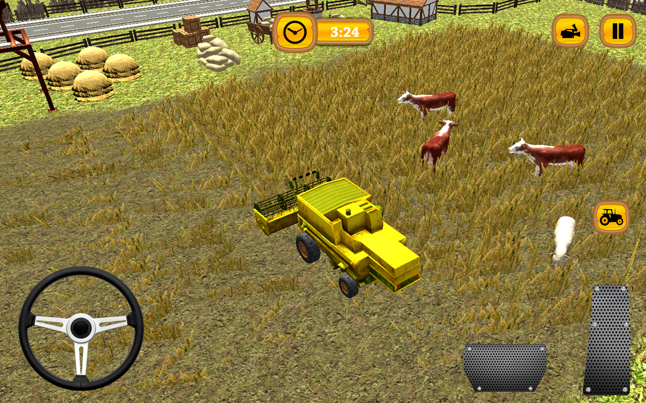 Tractor Driver Transport Farming Simulator 2018截图2