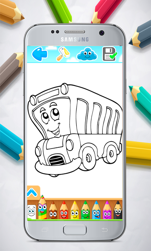 Cars Coloring Pages截图5