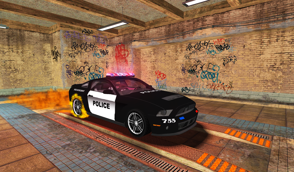 Police Car Drift Driving Simulator截图5