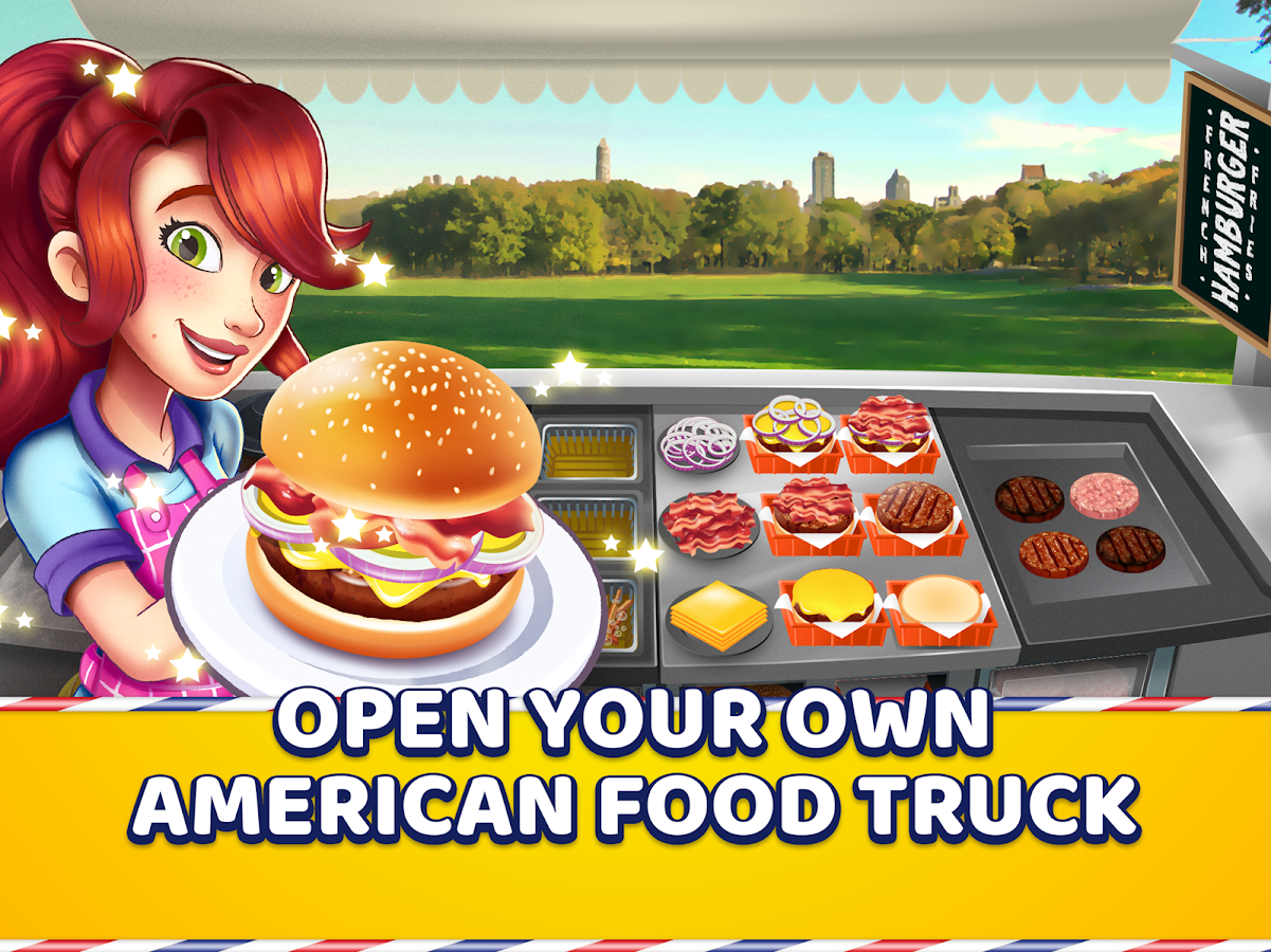 American Food Truck - Fast Food Cooking Game截图5