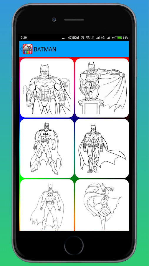 Coloring Book Of Super Hero截图1