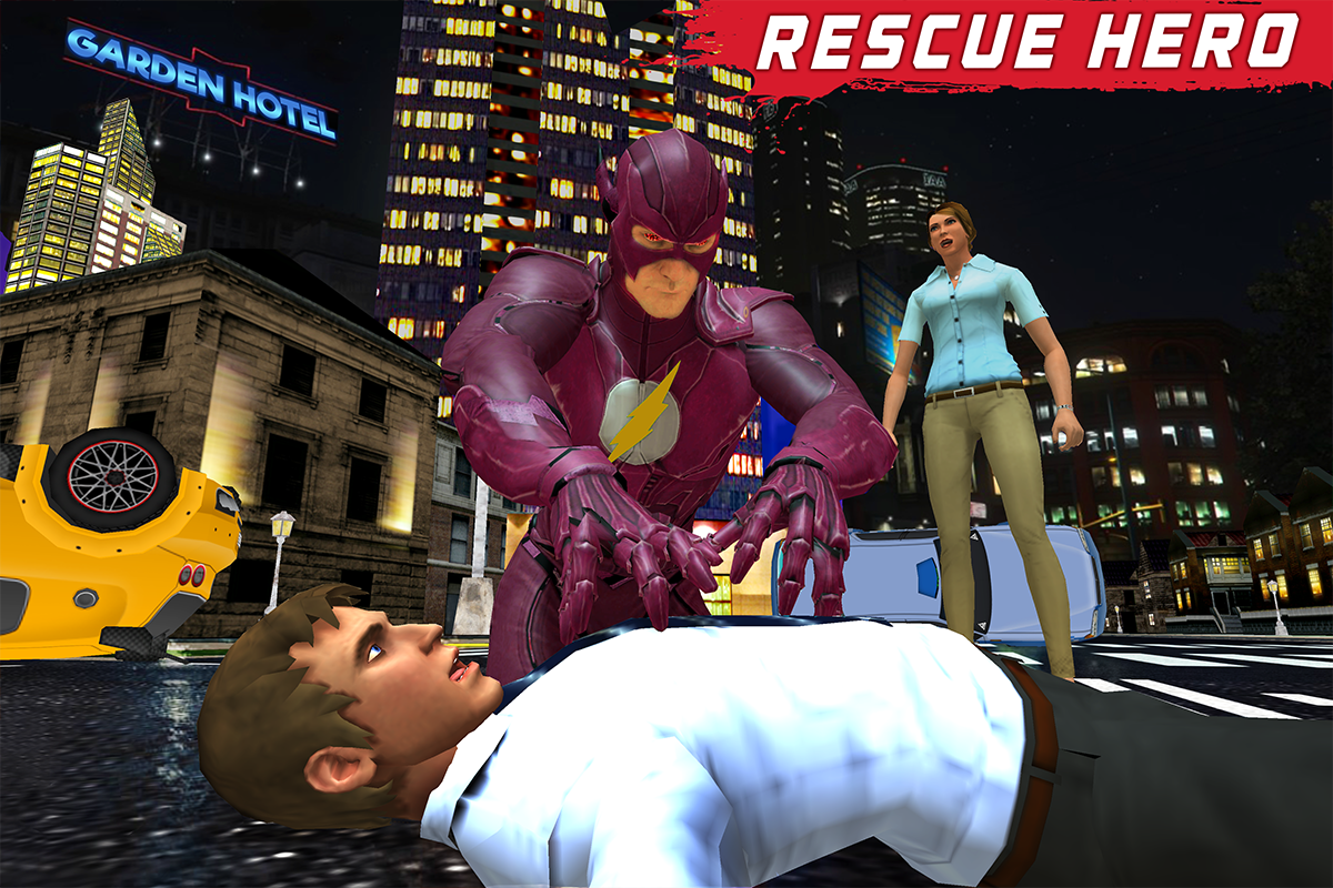 Flying Light Hero City Rescue Missions截图5